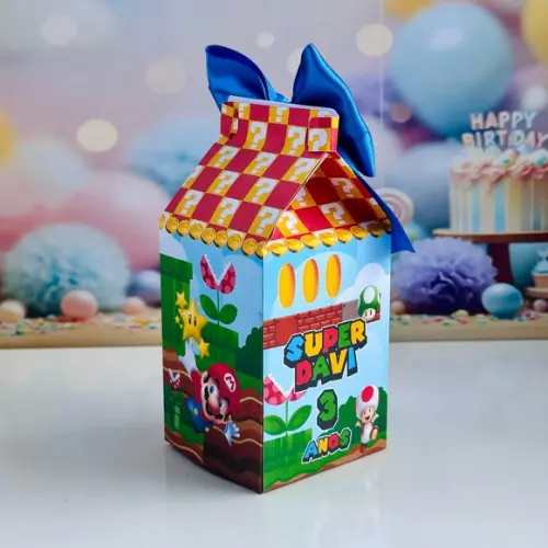 Caixa Milk do Super Mario Bros