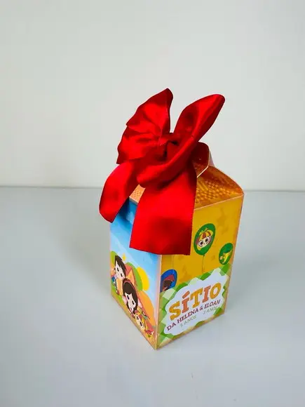 Caixa Milk do Sítio do Pica Pau Amarelo