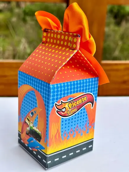 Caixa Milk Hot Wheels