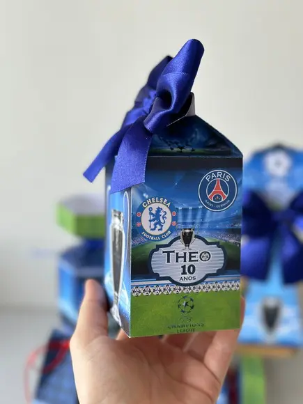 Caixa Milk para Festa Liga dos Campeões