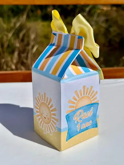 Caixa Milk Raios de Sol