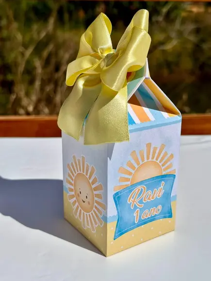 Caixa Milk Raios de Sol
