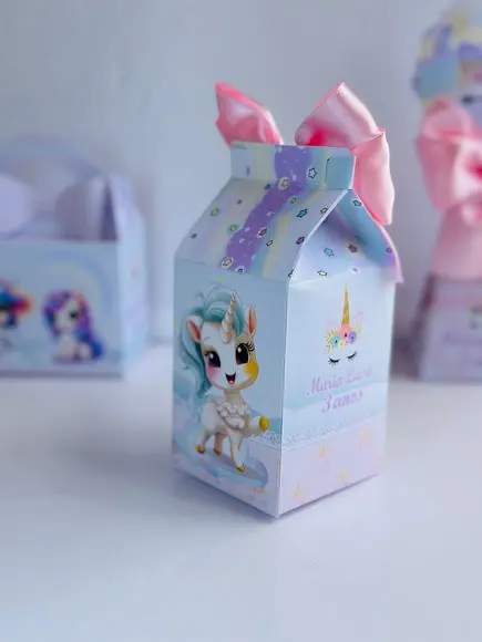 Caixa Milk Unicórnio