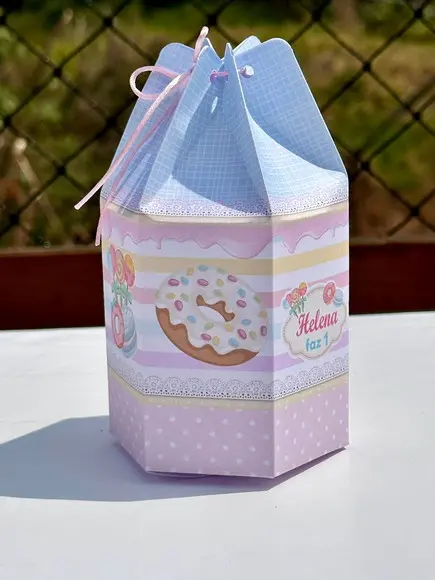 Caixa Modelo Saquinho Confeitaria/doceria 2
