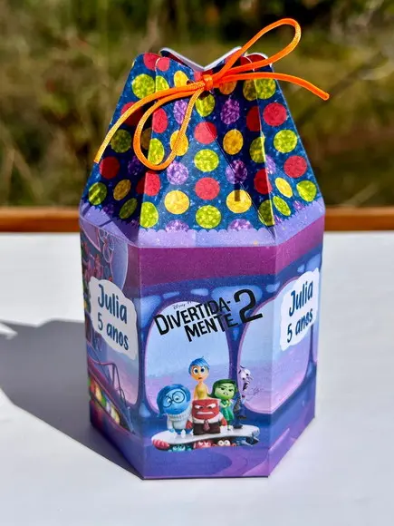 Caixa Modelo Saquinho Divertidamente