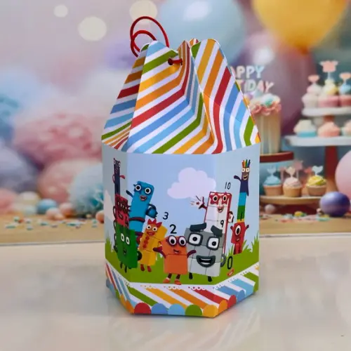 Caixa Modelo Saquinho Numberblocks