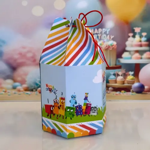 Caixa Modelo Saquinho Numberblocks