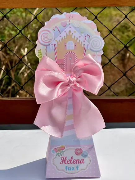 Caixa Pirâmide / Cone Confeitaria/doceria 2