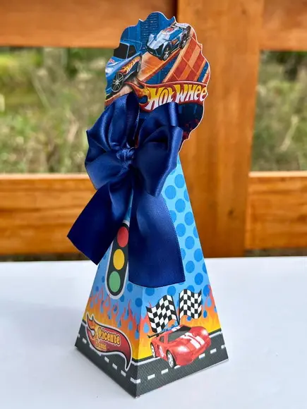 Caixa Pirâmide / Cone do Hot Wheels