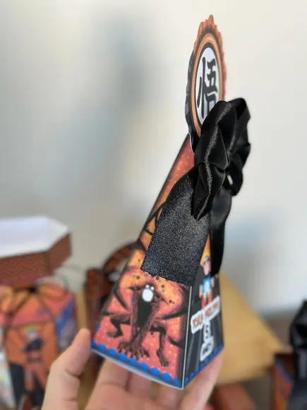 Caixa Pirâmide / Cone do Naruto