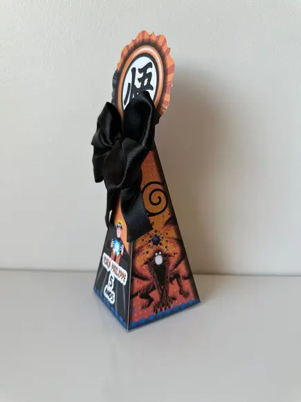 Caixa Pirâmide / Cone do Naruto