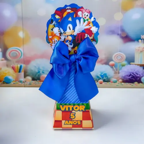 Caixa Pirâmide / Cone do Sonic