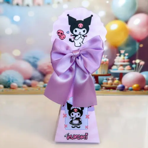 Caixa Pirâmide / Cone Kuromi