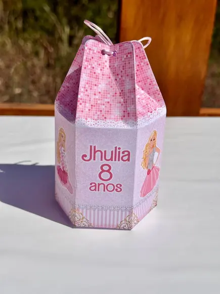 Caixa Saquinho da Barbie