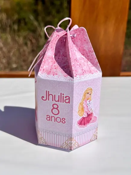 Caixa Saquinho da Barbie