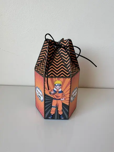 Caixa Saquinho do Naruto