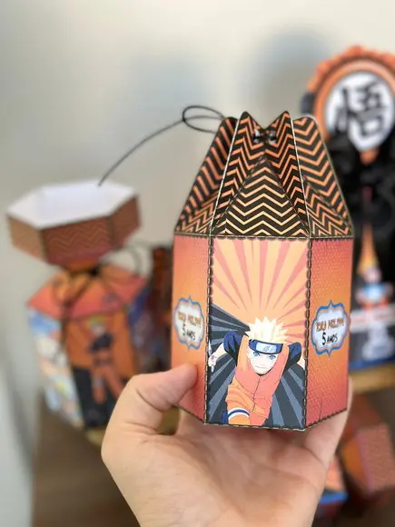 Caixa Saquinho do Naruto