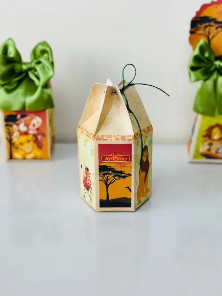 Caixa Saquinho do Rei Leão