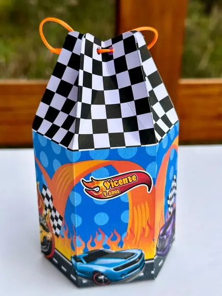 Caixa Saquinho Hot Wheels
