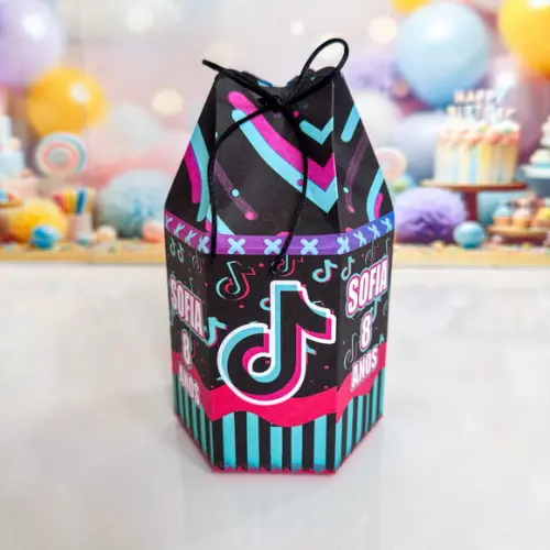 Caixa Saquinho Tik Tok