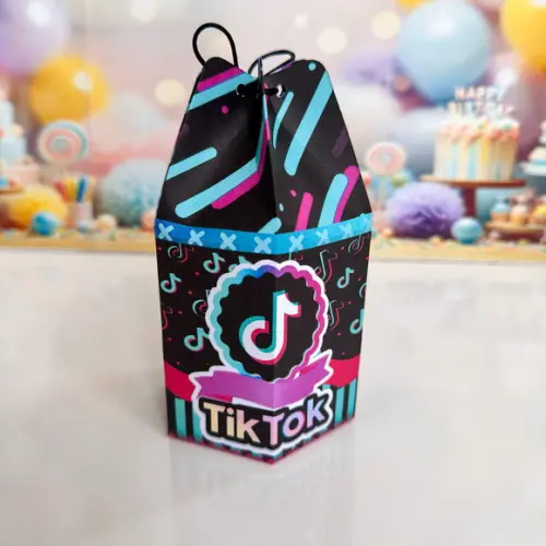 Caixa Saquinho Tik Tok