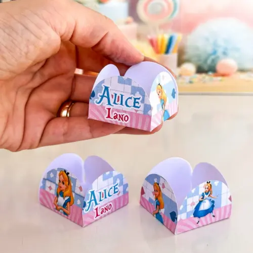 Forminhas de Doce Alice