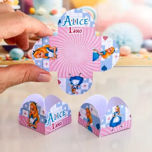 Forminhas de Doce Alice
