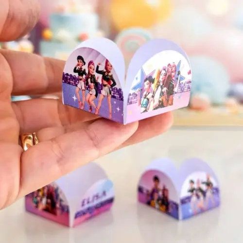Forminhas de Doce Guerreiras do K-pop