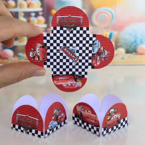 Forminhas de Doce Carros