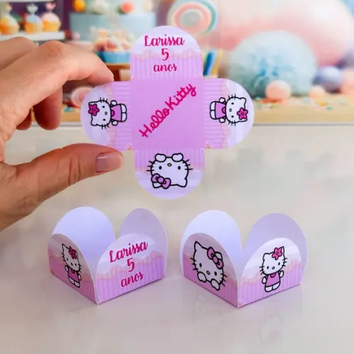 Forminhas de Doce Hello Kitty