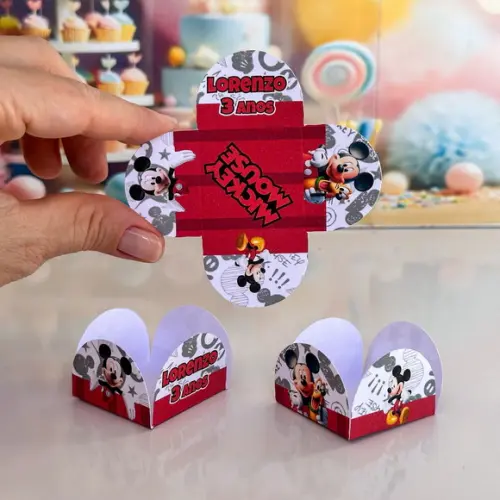 Forminhas de Doce Mickey Mouse
