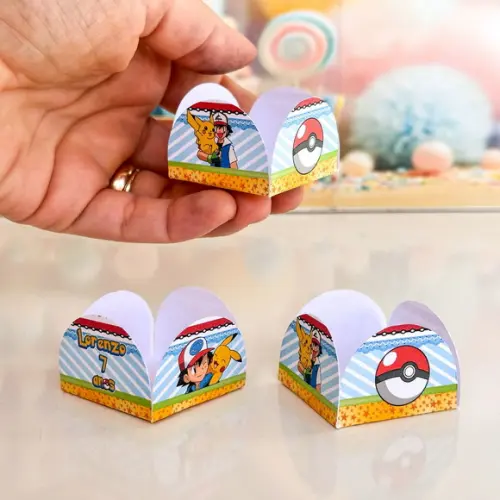 Forminhas de Doce Pokémon