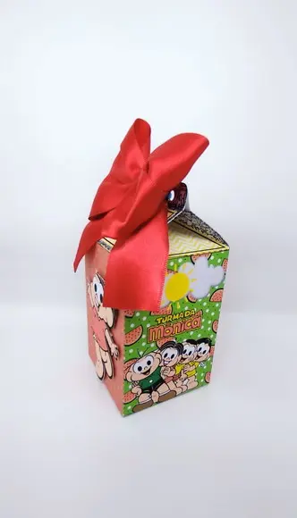 Kit 105 Caixas do Sítio da Turma da Mônica com Aplique em 3d