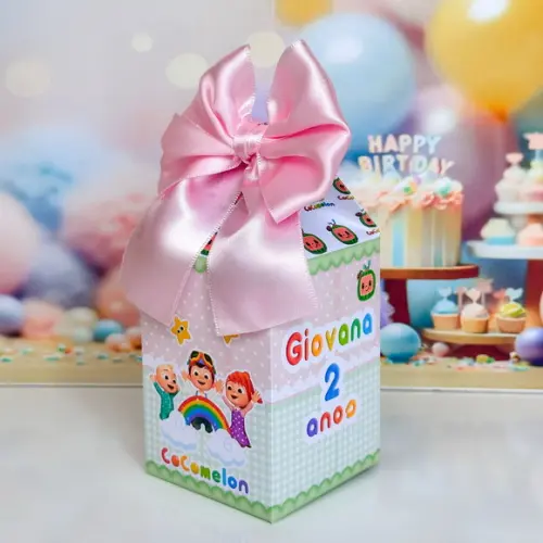 Kit 105 Caixas Tema Cocomelon