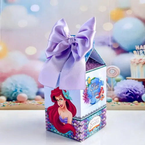 Kit 21 Caixas Ariel/pequena Sereia