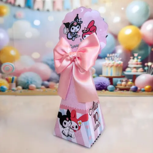 Kit 21 Caixas da My Melody e Kuromi