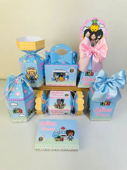 Kit 21 Caixas da Toca Life World