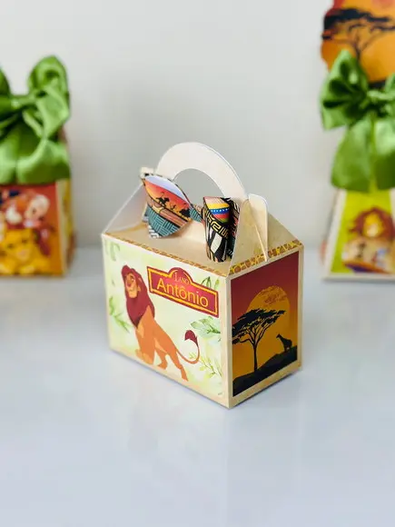Kit 21 Caixas Rei Leão