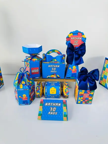 Kit 28 Caixas do Lego