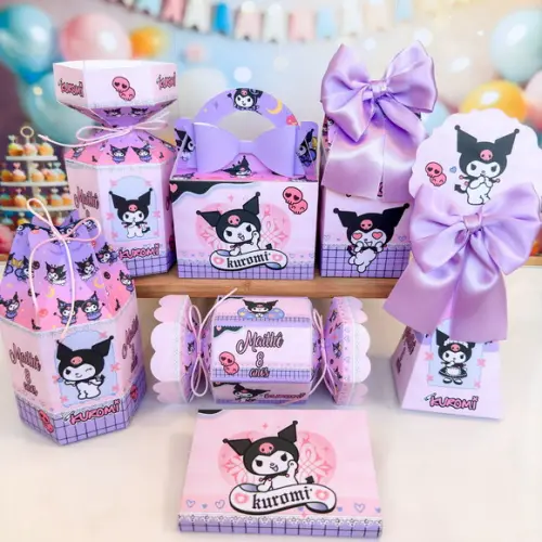 Kit 28 Caixas Kuromi