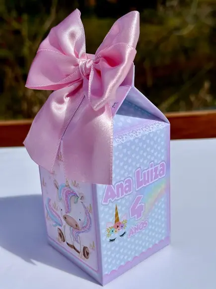 Kit 28 Caixas Unicórnio