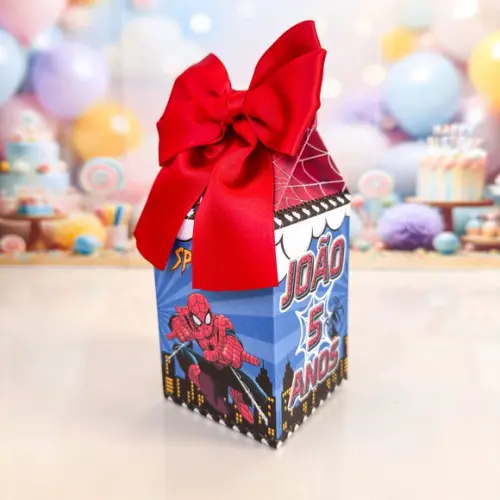 Kit 30 Caixas Homem Aranha