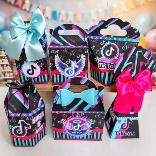 Kit 30 Caixas Tik Tok
