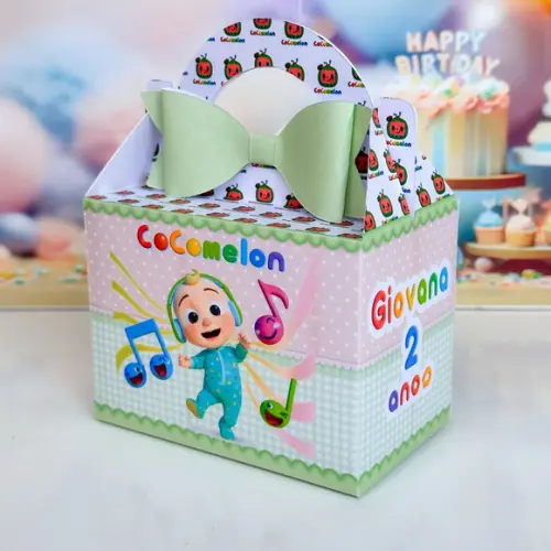 Kit 35 Caixas Cocomelon