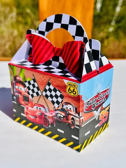 Kit 35 Caixas do Relâmpago Mcqueen-carros