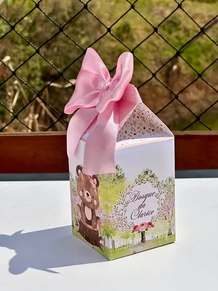 Kit 42 Caixas do Bosque Menina