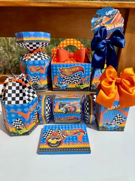 Kit 54 Caixas do Hot Wheels