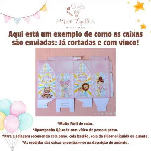 Kit 56 Caixas da Ana Castela Pegue e Monte