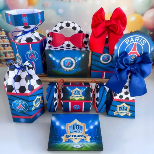 Kit 56 Caixas de Paris Saint Germain - Psg