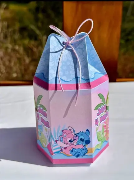 Kit 60 Caixas Stitch e Angel